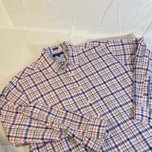 Tommy Hilfiger Multicolor Plaid Shirt 17.5